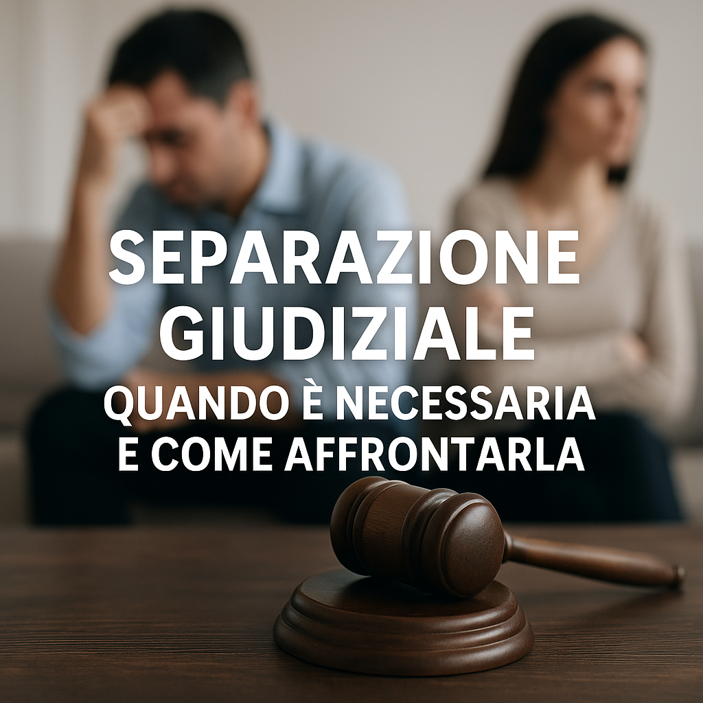 Separazione Giudiziale: Quando è Necessaria e Come Affrontarla al Meglio